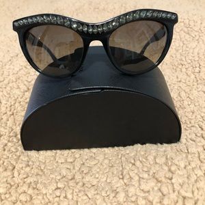 Beautiful Prada crystal sunglasses.